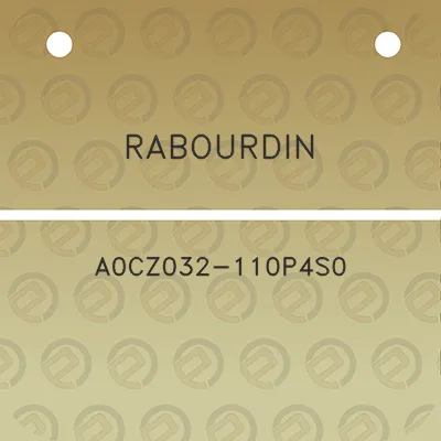 rabourdin-a0cz032-110p4s0