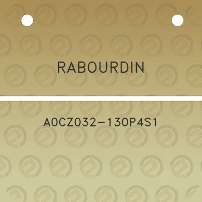 rabourdin-a0cz032-130p4s1