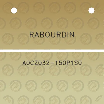 rabourdin-a0cz032-150p1s0