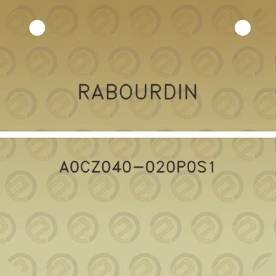 rabourdin-a0cz040-020p0s1