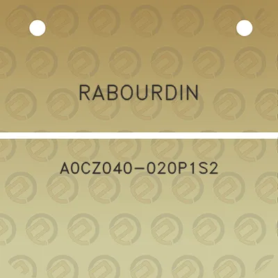 rabourdin-a0cz040-020p1s2