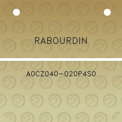 rabourdin-a0cz040-020p4s0