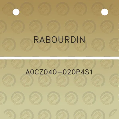 rabourdin-a0cz040-020p4s1