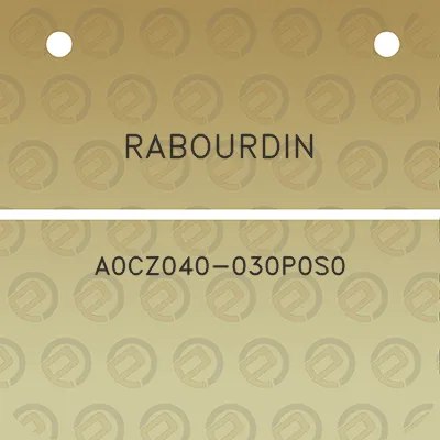 rabourdin-a0cz040-030p0s0