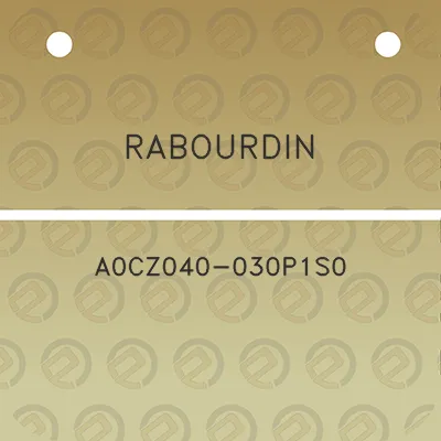 rabourdin-a0cz040-030p1s0