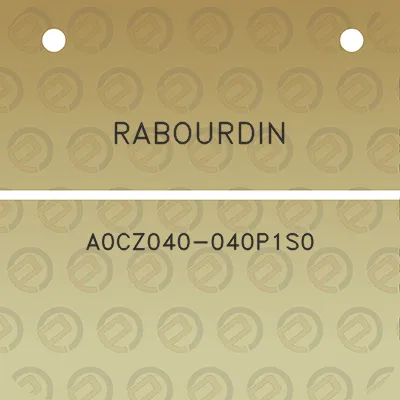 rabourdin-a0cz040-040p1s0