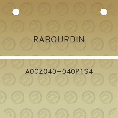 rabourdin-a0cz040-040p1s4