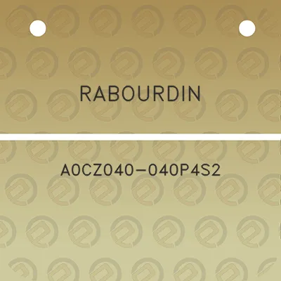 rabourdin-a0cz040-040p4s2