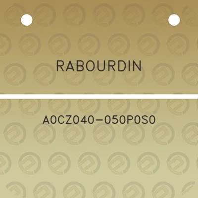 rabourdin-a0cz040-050p0s0