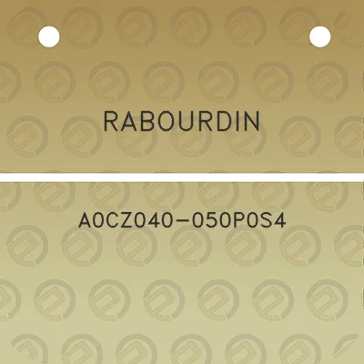 rabourdin-a0cz040-050p0s4