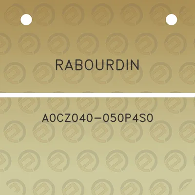 rabourdin-a0cz040-050p4s0