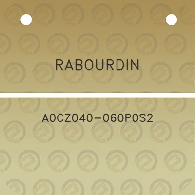 rabourdin-a0cz040-060p0s2