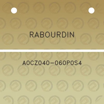 rabourdin-a0cz040-060p0s4