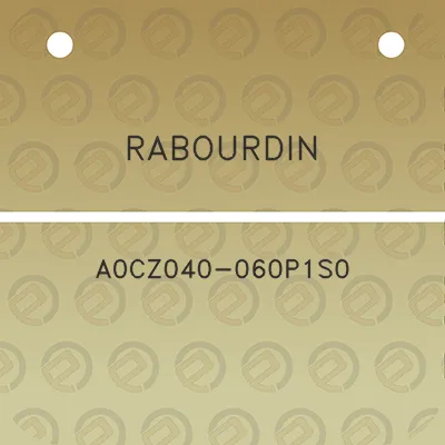 rabourdin-a0cz040-060p1s0