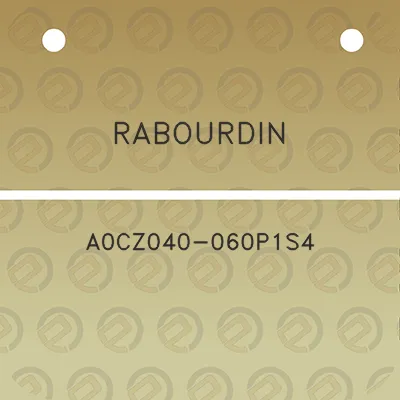 rabourdin-a0cz040-060p1s4