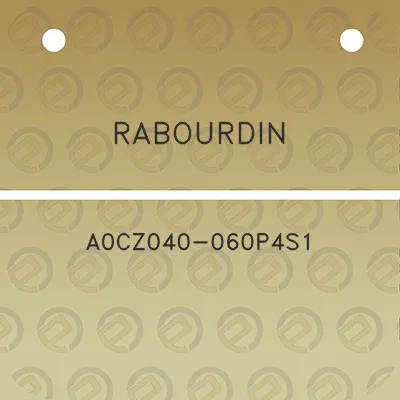 rabourdin-a0cz040-060p4s1