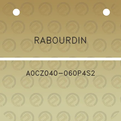 rabourdin-a0cz040-060p4s2