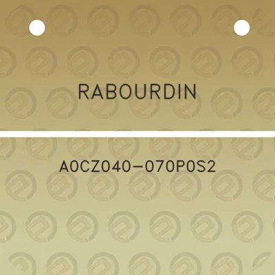 rabourdin-a0cz040-070p0s2