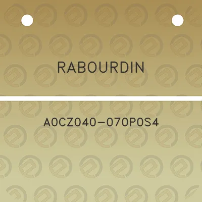 rabourdin-a0cz040-070p0s4