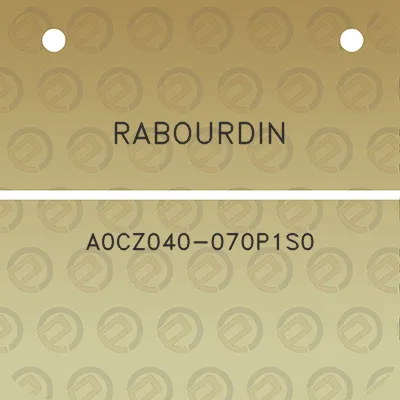 rabourdin-a0cz040-070p1s0