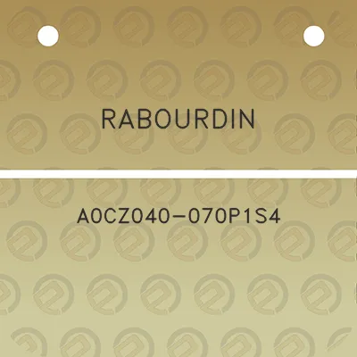 rabourdin-a0cz040-070p1s4