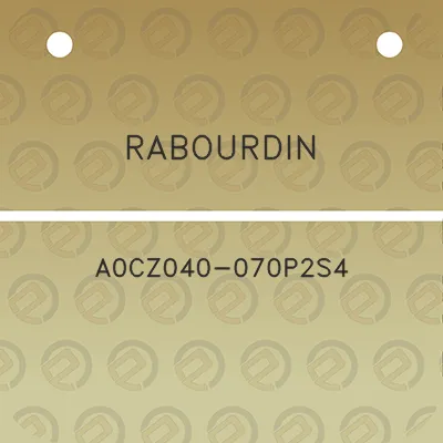 rabourdin-a0cz040-070p2s4