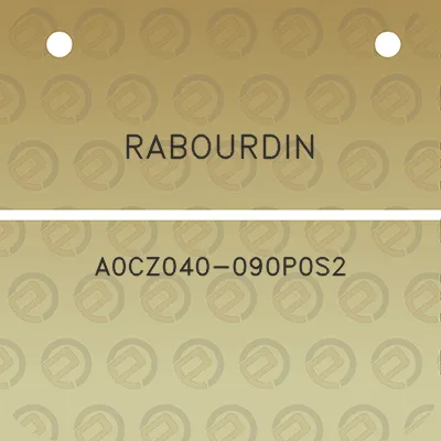 rabourdin-a0cz040-090p0s2