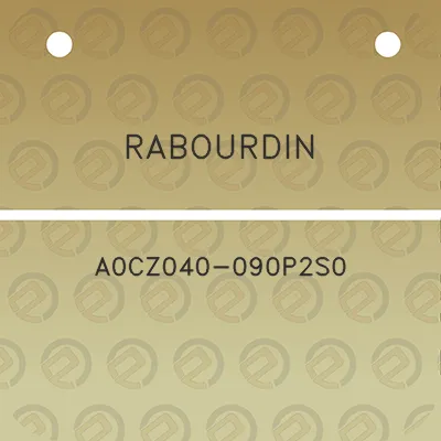 rabourdin-a0cz040-090p2s0