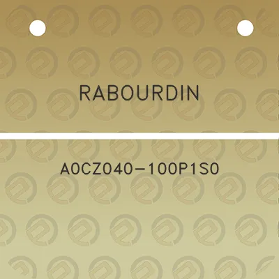 rabourdin-a0cz040-100p1s0