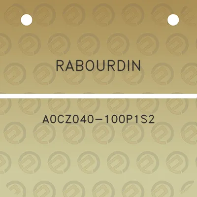 rabourdin-a0cz040-100p1s2