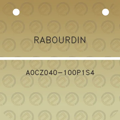 rabourdin-a0cz040-100p1s4