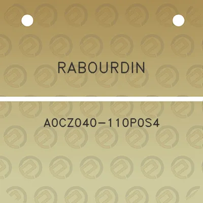 rabourdin-a0cz040-110p0s4