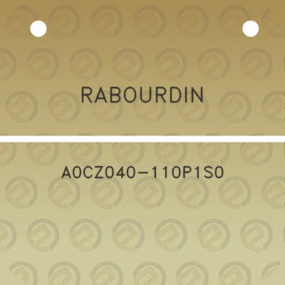 rabourdin-a0cz040-110p1s0