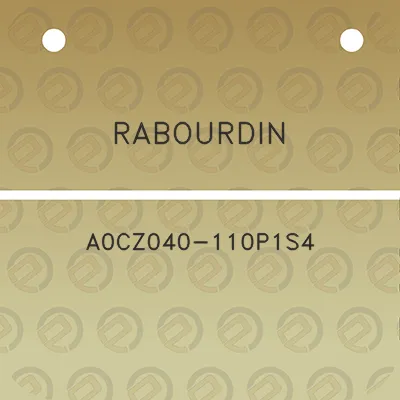 rabourdin-a0cz040-110p1s4