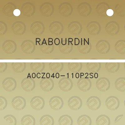 rabourdin-a0cz040-110p2s0