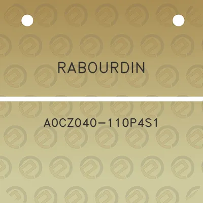 rabourdin-a0cz040-110p4s1