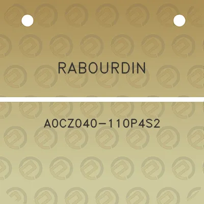 rabourdin-a0cz040-110p4s2