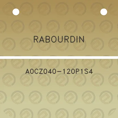 rabourdin-a0cz040-120p1s4