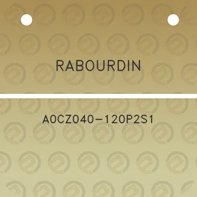 rabourdin-a0cz040-120p2s1