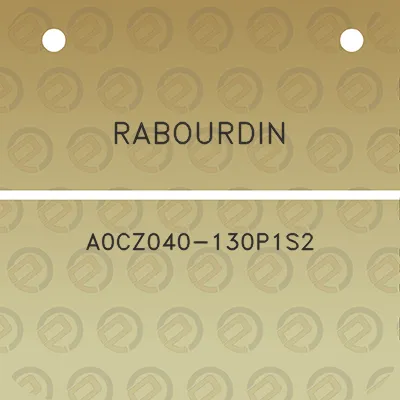 rabourdin-a0cz040-130p1s2