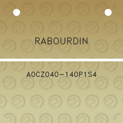 rabourdin-a0cz040-140p1s4