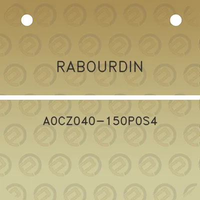 rabourdin-a0cz040-150p0s4