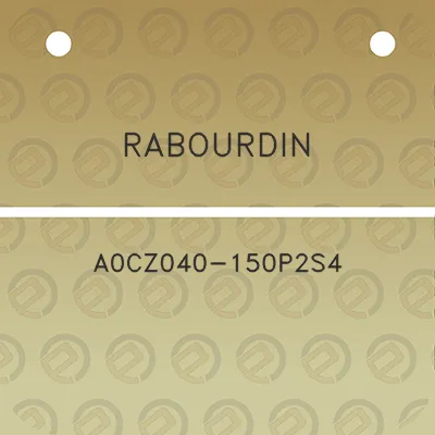 rabourdin-a0cz040-150p2s4