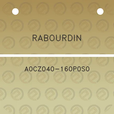 rabourdin-a0cz040-160p0s0