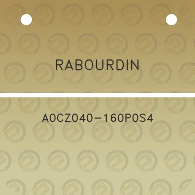 rabourdin-a0cz040-160p0s4