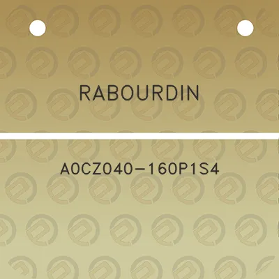 rabourdin-a0cz040-160p1s4