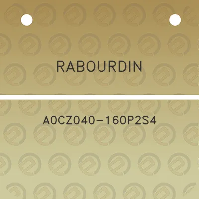 rabourdin-a0cz040-160p2s4