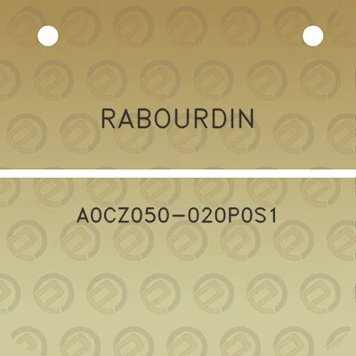 rabourdin-a0cz050-020p0s1