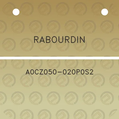 rabourdin-a0cz050-020p0s2