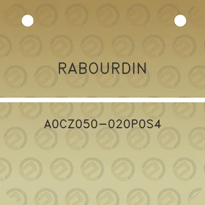 rabourdin-a0cz050-020p0s4